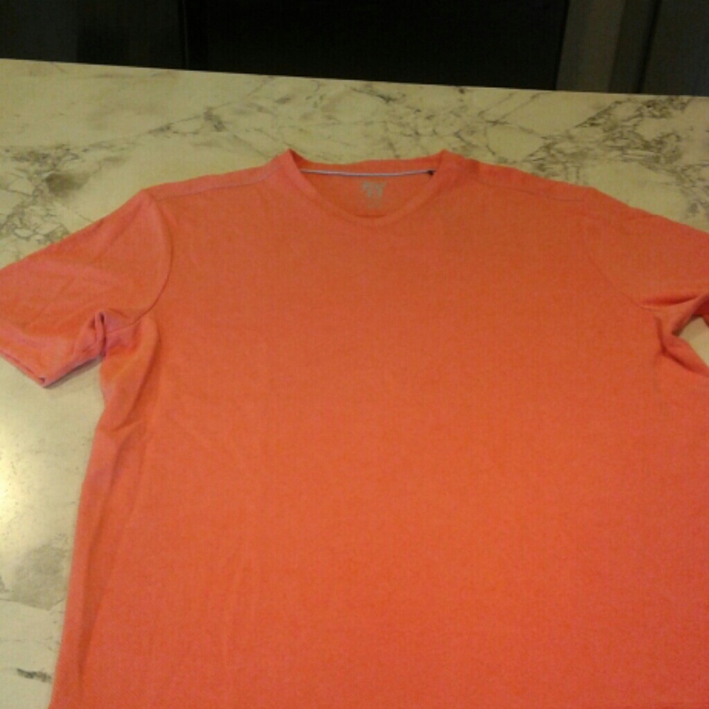 Mens coral T-shirt